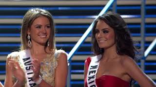 Top 5 Announcement 2010 Miss Universe [upl. by Charyl788]