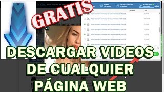 Como Descargar Videos GRATIS de Cualquier página WEB con Google Chrome 2017 [upl. by Kilmarx]