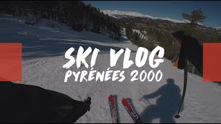 Ski à FontRomeu Pyrénées 2000 Skivlog 2 [upl. by Ykcir]