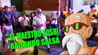 ♫♫El Maestro Roshi Bilando Salsa  Salsa Con Golpe Resto Bar 040318 [upl. by Peatroy]