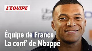 Équipe de France  Débuts au Real Madrid conflit avec le PSG Euro 2024La conf de Mbappé [upl. by Tteve]