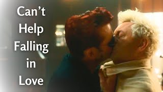 quotCant Help Falling In Lovequot by Perfume Genius  Good Omens Fan Edit [upl. by Reivad]