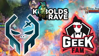 MID JAKIRO  GEEK FAM vs EXECRATION  KOBOLDS RAVE DOTA 2 [upl. by Langsdon]