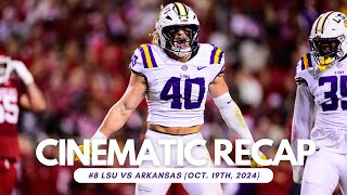 2024 LSU Football at Arkansas Recap [upl. by Hilliard470]