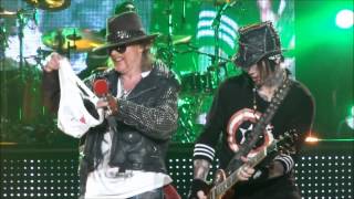 Guns N Roses  Paradise City HD live 4 6 2012 Ahoy Rotterdam The Netherlands [upl. by Digirb]