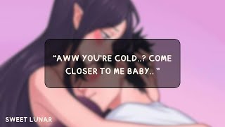 ASMR Cold Night Cuddles With Your Wife heavy breathing Sleep Aid [upl. by Akli941]