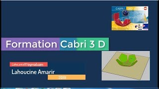 Formation Cabri 3D  construire un dodécaèdre régulier [upl. by Acinad]