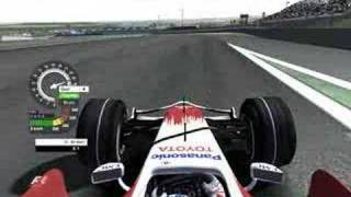 rFactor F1 2008 Magny Cours [upl. by Snehpets958]