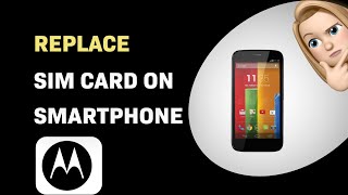 How to Easily Replace SIM Card on Motorola Moto G [upl. by Schiff244]