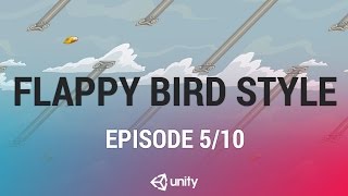 Flappy Bird Style  Score and Game Over UI 510 Live 20161219 [upl. by Allicerp]