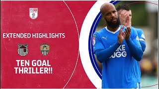 🚨 TEN GOAL THRILLER  Grimsby Town v Notts County extended highlights [upl. by Anida]