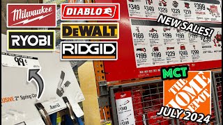 Brand NEW Tool Sales at HOME DEPOT [upl. by Adnirak]