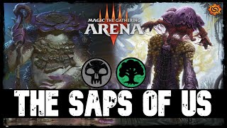 FUNGAL INFECTION  MTG Arena  Golgari Fungus Saproling Token THE LAST OF US Historic Meme Deck [upl. by Map]