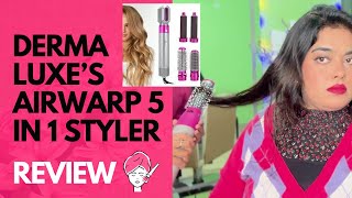 Review Derma Luxes Airwrap 5 In 1 styler airwrap dyson [upl. by Aisenet]