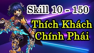 Yulgang Hiệp Khách Giang Hồ  Skill Thích Khách Chính Phái 10  150 [upl. by Laforge612]