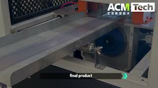 Plastic extrusion profiles  PVC profile extrusion line  PVC Transparent Profile Extrusion Line [upl. by Anamor142]