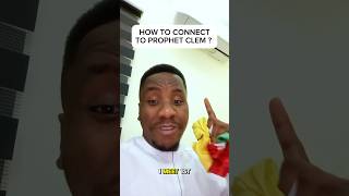 How to meet Prophet Clem 🔥youtubeshort fypage fypyoutube [upl. by Rachele]