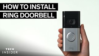 How To Install Ring Doorbell [upl. by Devehcoy]