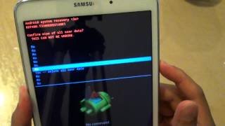 Samsung Galaxy Tab 4 How to Reset the Forgotten Password [upl. by Onek782]