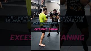 Blocking mistake  excesive slips mma boxing slips [upl. by Giustino]