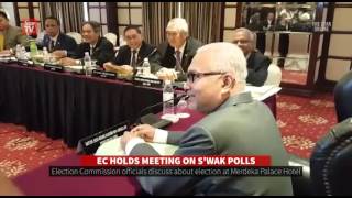 EC holds special meeting on 11th Sarawak election [upl. by Tremml867]