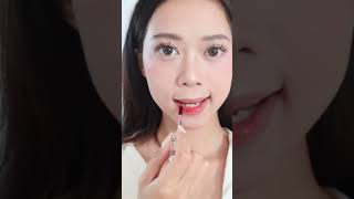 swatch son lanfo trendingreels makeup reviewlamdep beauty liptint lipgloss lipblam [upl. by Idhem945]