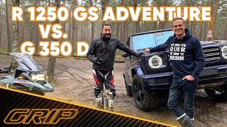 Auto 🚗 vs 🏍️ Motorrad Challenge mit OffroadIkonen  GRIP [upl. by Nnayt]