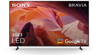 2023 model Sony Bravia LED TV x80l FeaturesSony Bravia LED TV features and Demonstration [upl. by Kung]