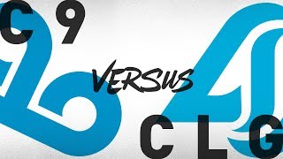 C9 vs CLG  Week 7 Day 2  NA LCS Summer Split  Cloud9 vs Counter Logic Gaming2018 [upl. by Ayet]