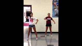 Ridge Basketball 8th Grade Hello Cheer [upl. by Annairam]