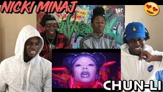 Nicki Minaj  ChunLi  MUSIC VIDEO REACTION [upl. by Ogilvy]