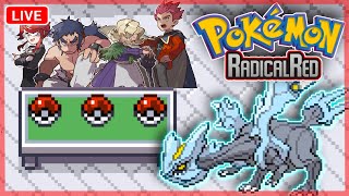 TAKING ON VICTORY ROAD AND MAYBE THE ELITE FOUR Pokemon Radical Red Randomized Nuzlocke [upl. by Kcirdek479]