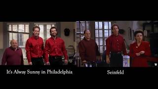 Seinfeld vs Always Sunny Comparison [upl. by Traweek]