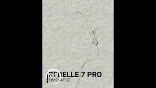 Mixed Media Profile Portrait  Timelapse  Rebelle 7 Pro [upl. by Yung]