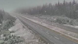 Juneuary Snow covers parts of British Columbia [upl. by Alvina187]