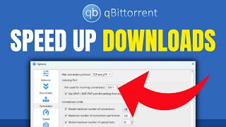 qBittorrent Speedup Downloads With 10X Best Settings  Full Guide 2024 [upl. by Drewett802]