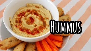 HUMMUS  Hummus de Garbanzos Casero [upl. by Kcirddahc]