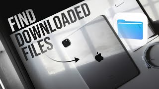 Where to Find Downloaded Files on iPad tutorial [upl. by Okoyik]