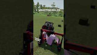 🐄 Wrapping Bales 🚜 McCormick X8 631🎮 Farming Simulator 22 [upl. by Ayekehs]