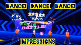 Dance Dance Dance VR  Gameplay amp Early Impressions on the Meta Quest 3 [upl. by Mastic11]