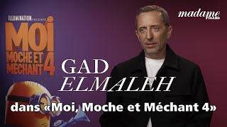 quotJaimerais voir les Minions à Marrakech quot linterview de Gad Elmaleh pour quotMoi Moche et Méchantquot [upl. by Nemsaj959]