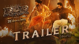 RRR Trailer Telugu  NTR Ram Charan Ajay Devgn Alia Bhatt  SS Rajamouli  25th March 2022 [upl. by Claudell949]