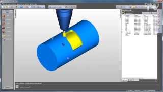 FeatureCAM 25D Milling Overview [upl. by Towland]