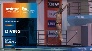 RELIVE  Diving Day 6  Platform  FINA World Masters Championships 2019 [upl. by Assirahs232]