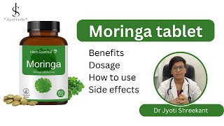 Moringa table benefits  Moringa ke fayde  Moringa benefits in Hindi [upl. by Rohclem]