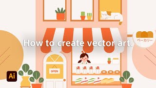 Tips to Make Vector Art for Beginners  Adobe Illustrator [upl. by Wimsatt401]