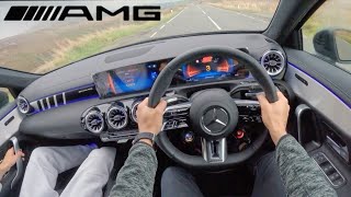 2024 FACELIFT Mercedes A35 AMG POV DRIVE [upl. by Haroppiz]