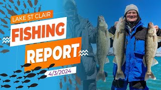 The Lake St Clair Fishing Report 432024 [upl. by Zinck913]