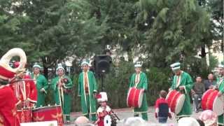 A Turkish Wedding with Mehteran Band in Denizli Turkey 10282012 [upl. by Akihsal902]