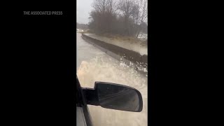 Heavy rain and flooding in Washington state [upl. by Helban975]